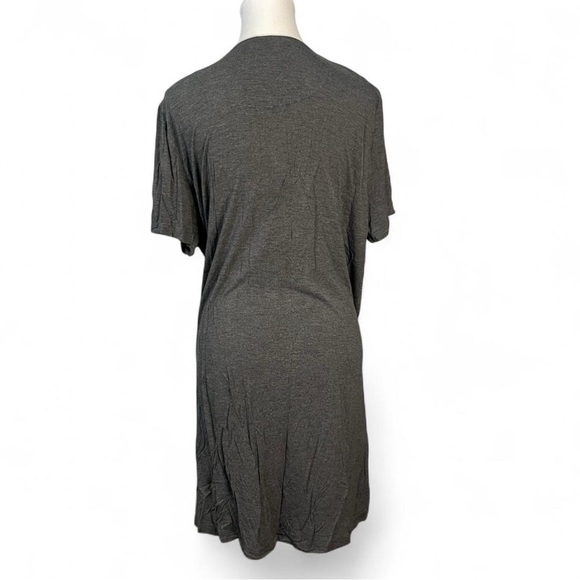 Gray Button-Down nightgown - Picture 2 of 3